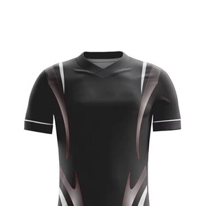 Maillot de football personnalisé original, t-shirt d'équipe de football, 100% polyester, léger, séchage rapide, écologique, respirant, maillot unisexe - Product Image 2