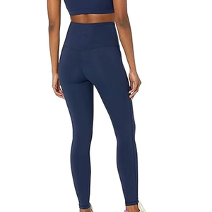 Leggings de compresión de cintura alta para mujer, pantalones elásticos de yoga para entrenamiento, ropa deportiva suave para gimnasio, mallas para correr y fitness - Product Image 4