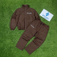 Ensemble coupe-vent d'hiver léger et imperméable STYLIRO SPORTS hautement recommandé, de haute qualité, pour homme, séchage rapide, logo frontal uni