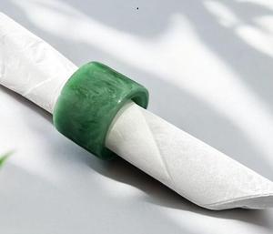 Anillo para Servilletas Estilo Americano, Porta Servilletas Semicircular, Decoración de Mesa, para Hogar, Fiestas, Bodas, Restaurantes - Product Image 5