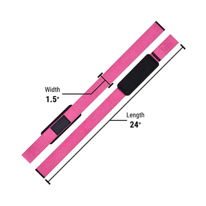 Sangles de musculation renforcées pour l'assistance aux soulevés de terre, l'amélioration de la préhension et les entraînements de force intensifs - Product Image 2