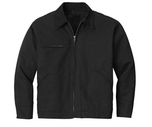 Fabricant de vêtements de travail vintage personnalisés pour hommes veste en denim respirant et coupe-vent en toile de charpentier pour l'hiver pour mécanicien et camionneur - Product Image 1