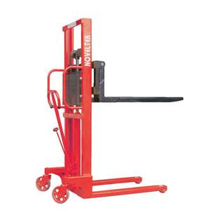 Mesas elevadoras de mástil vertical de condición NOVELTEK, apilador de paletas, rueda grande fabricada en Taiwán - Product Image 2