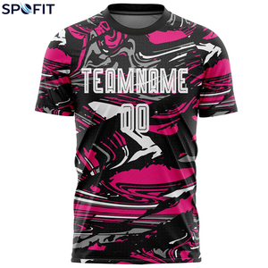 เสื้อฟุตบอลทีมแบบกำหนดเองสำหรับผู้ชาย ผู้หญิง และเยาวชน น้ำหนักเบา แห้งเร็ว ชุดกีฬาฝึกซ้อม ขายส่งเสื้อฟุตบอล - Product Image 1