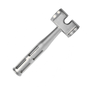 Marteau orthopédique à fentes 30 cm en acier, marteau chirurgical manuel avec crochet, instrument chirurgical osseux compatible, outil ORL USI ISO13485 - Product Image 2