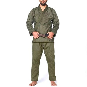 Uniforme de BJJ 100% Algodón, Ropa de Artes Marciales, Uniforme de Taekwondo Sólido, Corte Regular, Duradero, Venta al Por Mayor - Product Image 5