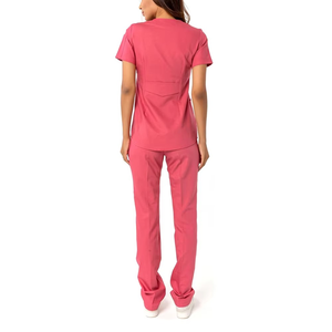 Ensemble de blouses médicales stretch ajustées pour femmes |   Uniforme d'infirmière médicale pour hôpital, clinique dentaire |   Vêtements de travail pour le secteur de la santé |   Logo personnalisé - Product Image 2