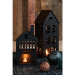 Portavelas de Metal Cobre Antiguo, Estilo Vintage, Diseño de Edificio Holandés, para Velas de Té, Decoración Navideña para el Hogar, Regalo - Product Image 5