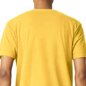 เสื้อยืดผู้ชาย CVC รุ่นเดซี่มิสต์ สีพื้น ผ้าคอตตอนผสมพรีเมียม แขนสั้น ระบายอากาศได้ดี น้ำหนักเบา สวมใส่สบาย เสื้อเปล่าสำหรับตกแต่ง - Product Image 4