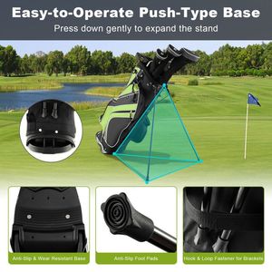 Borsa da Golf Impermeabile in Pelle PU con 6 Scomparti Divisori e Tasche Portaoggetti, Logo Personalizzabile per Viaggi - Product Image 4
