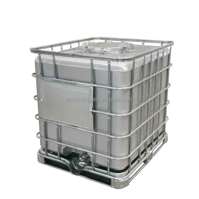 1000L 275 Gallon stainless steel water ibc tote tank