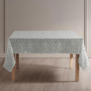 100% Cotton <b>Tablecloth</b> for Dining Table Soft Durable Washable Fabric Rectangular Table Cover for Home Kitchen & Parties - Product Image 1