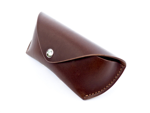 Handmade Genuine Leather <b>Glasses</b> Pouch Luxury Soft Cowhide Case Slim Vintage Sunglasses Cover Spectacles Bag LGC-0072 - Product Image 3