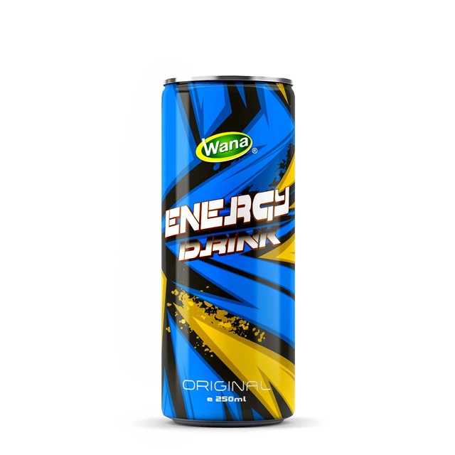 Best Price OEM/ODM 250ml Energy Drink Can Custom Label Carbonate ISO/GMP Certified Enhances Energy Strengthen Function Beverage