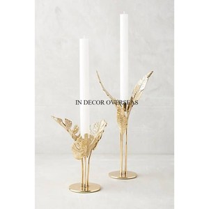 Candélabre en laiton en forme de corail doré, décoration d'intérieur, porte-bougie en métal durable, centre de table pour mariages et fêtes - Product Image 4