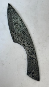 Cuchilla de Acero de Damasco Forjada a Mano para Camping y Caza, Lámina en Blanco para Fabricación de Cuchillos Personalizados OEM, Venta al por Mayor a Granel para EE. UU. y Europa - Product Image 2