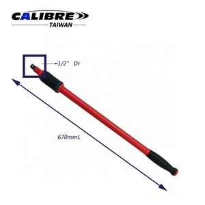 Barra de Enchufes Extensible Aislada con Cabeza Flexible para Electricistas, TAIWAN CALIBRE, 3/8\" 1/2\", OEM, Bricolaje, 1000V CA/1500V CC, IEC60900 - Product Image 2