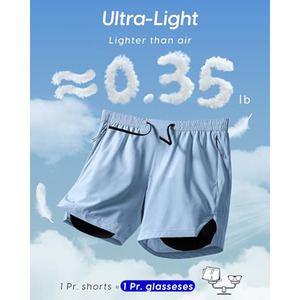 Pantalones Cortos Deportivos Suaves de Venta Directa de Fábrica, Pantalones Cortos de Playa, Pantalones Cortos Atléticos Transpirables, Pantalones Cortos de Baloncesto de Color Puro para Hombre - Product Image 5