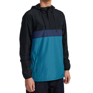 Chaqueta Anorak Impermeable para Hombre, Diseño y Empaque Personalizados, 100% Nailon, Alto Rendimiento, Cortavientos, Informal - Product Image 4