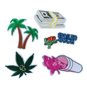 Parches Bordados Grandes al por Mayor, Parche Termoadhesivo con Diseño de Dinero - Product Image 5