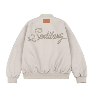 ผ้าฝ้ายออร์แกนิกที่ระบายอากาศได้ดี – ของขวัญส่วนตัวสำหรับผู้ชาย – เสื้อแจ็คเก็ตบอมเบอร์อเนกประสงค์สำหรับฤดูใบไม้ผลิและฤดูร้อน - Product Image 6