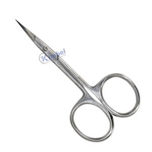Tijeras de Manicura de Acero Inoxidable con Hoja Curva y Punta Afilada para Recortar Uñas y Piel Muerta - Product Image 5
