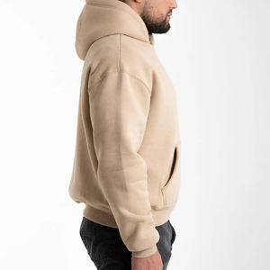 Sweat à capuche en molleton épais pour homme, style OEM, avec épaules tombantes et style skate, pour les marques de vêtements américaines - Product Image 4