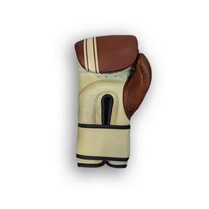 Hot Selling Unisex Leather Professional Boxing Gloves High Density <b>Foam</b> Shock Absorbing Moisture Wicking Full Finger Hook Loop - Product Image 4