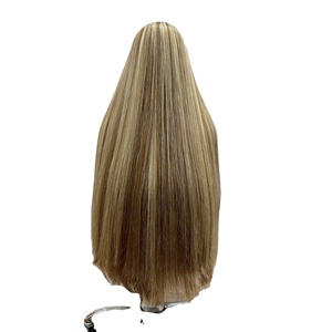 New Arrival Bone Straight Blonde <b>Long</b> Human Hair <b>Wig</b> Vietnamese Hair Extensions Soft Silky No Shedding No Tangles Ready to Ship - Product Image 5