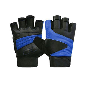 <b>Half</b> Finger Gym Gloves Weight Lifting Workout Gloves with Wrist Support Anti <b>Slip</b> Palm Fitness Training Gloves OEM - Product Image 4