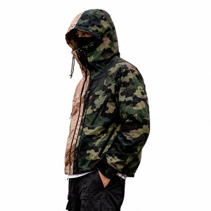 Custom Best Quality Waterproof <b>Coat</b> Outdoor Wear Fabric Heat Reactive jacket for Men Windbreaker Thermal Heat Reactive Jackets - Product Image 3