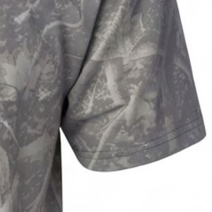 T-shirt à manches courtes pour homme en coton doux, gris clair, col rond, basique, léger, respirant, pour tous les jours, été - Product Image 3