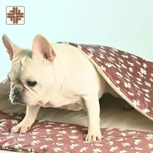 Riciclato rPET pet luxury bed fornitore accessori sacco a pelo per cani