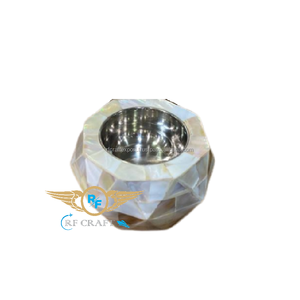 Lujoso quemador de incienso de madreperla, semilla e incrustaciones, quemador de Bakhoor, portavelas Premium para hogares - Product Image 3