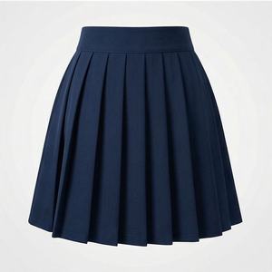 Jupe et short décontractés en jean à double style floral pour femme, 100 % coton, service OEM - Product Image 2