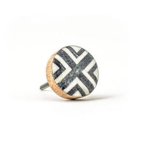 Nuevos pomos de diseño con incrustaciones de hueso para gabinetes y cajones, decoración del hogar, a muy buen precio. - Product Image 1