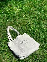 Sac fourre-tout en toile jaune personnalisé, robuste, avec poignées en sangle de coton souple, sac à main pour le shopping, sac à bandoulière, sac d'épicerie décontracté, sacs réutilisables