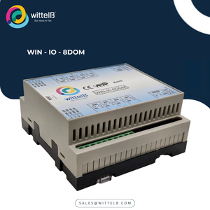 โมดูล WIN-IO-8DOM มัลติ-I/O พร้อมพอร์ตเอาต์พุตดิจิตอล 8 พอร์ต, อินเทอร์เฟซ Modbus RTU RS485, รีโมทคอนโทรล PLC อุตสาหกรรม - Product Image 1