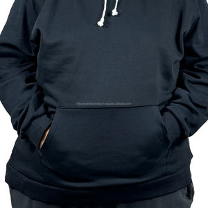 Sweat-shirt surdimensionné décontracté pour homme Sweat à capuche en coton mélangé et polyester grande taille pour l'hiver Confortable et élégant - Product Image 4