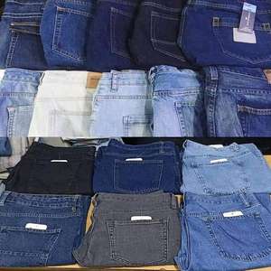 กางเกงยีนส์เดนิมผู้ชาย ผ้าฝ้าย 100% ซักแล้ว น้ำหนักเบา สวมใส่สบาย พร้อมส่ง สต็อกล็อตใหญ่ แฟชั่นเบย์ส ฤดูร้อน ฤดูใบไม้ผลิ สำหรับผู้ใหญ่ - Product Image 5