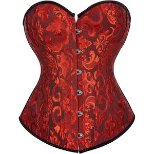 Corsés Vintage para Mujer, Sexy, Moldeadores, Transpirables, Modernos, de Brocado, para Tallas Grandes - Product Image 4