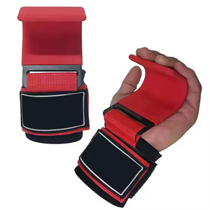 Ganchos de Levantamiento de Pesas de Alta Adherencia para Hombres y Mujeres, Soporte para Muñecas, Gimnasio, Peso Muerto, Powerlifting, Proveedor OEM - Product Image 2