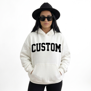 Wholesale Heavyweight 100% Cotton Fleece Pullover Trendy Back Print Unisex Streetwear Tops American Style Custom Hoodies Vendor - Product Image 5