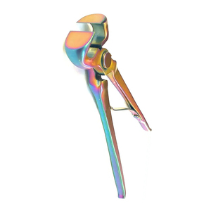 Pince à sabots vétérinaire en acier inoxydable de qualité chirurgicale, à angle réglable, légère et durable, outil de fermeur pour animaux de grande taille - Product Image 2