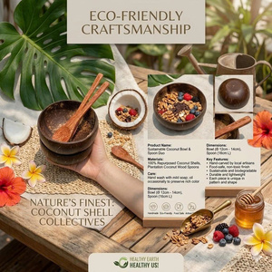 Juego de Tazones de Plástico Ecológicos, Duraderos y Ligeros para Exportación desde Vietnam, Ideales para Smoothies, Arroz, Frutas y Camping en Verano - Product Image 1