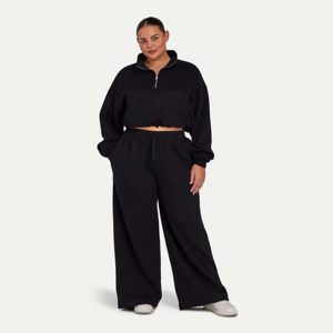 เสื้อสเวตเชิ้ตแบบซิปครึ่งตัวสำหรับฤดูหนาว ยูนิเซ็กซ์ แขนยาว คอสูง มีฮู้ด ผ้าฟลีซคอตตอน 100% แห้งเร็วแบบดิจิตอล - Product Image 4