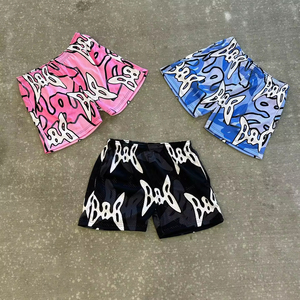 Pantalones Cortos Deportivos de Malla con Diseño Personalizado para Hombre, Sublimados con Estampado de Fútbol - Product Image 1