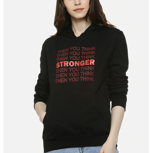 Premium Quality Women's Pullover Hoodies 100% Cotton High Street Lined Comfortable Winter <b>Clothing</b> Hooded Collar Hot Selling - Product Image 1