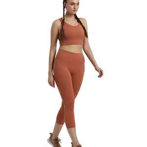 ชุดโยคะผู้หญิงดีไซน์ใหม่ขายดี ราคาส่ง พร้อมโลโก้สั่งทำ ชุดโยคะผู้หญิงน้ำหนักเบาขายดีรุ่นใหม่ - Product Image 3