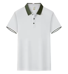 Uniformes d'hôtel, polos à manches courtes pour serveurs et serveuses, broderie de logo personnalisée, uniformes de restaurant pour serveurs - Product Image 2